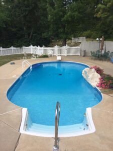 Clean Inground Pool