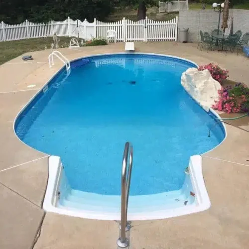 Clean In-Ground Pool