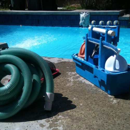 Pool Pump and Hose